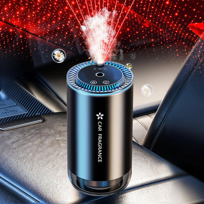 Projection Car Aroma Diffuser (معطر هواء السيارة مع خاصية العرض الضوئي)