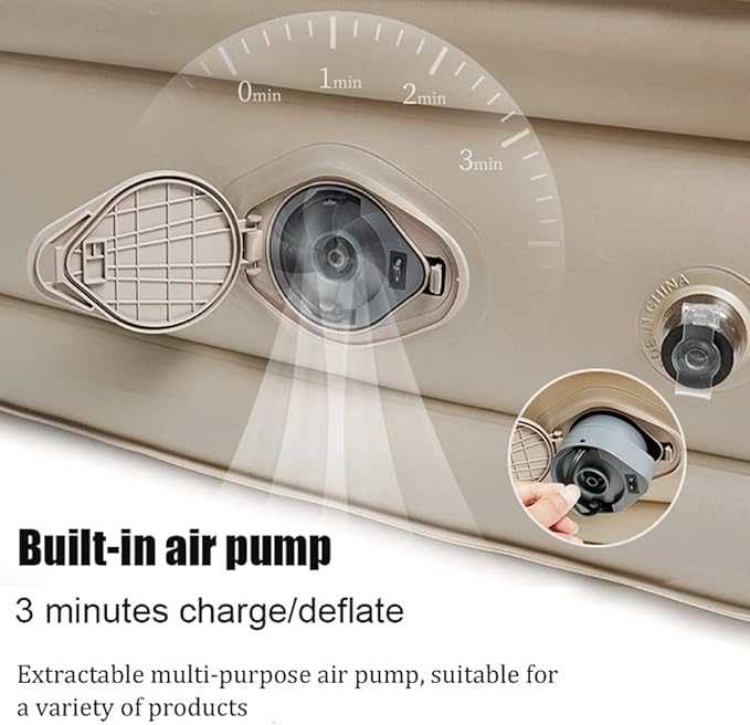 Camping Air Mattress (مرتبة هوائية للتخييم)