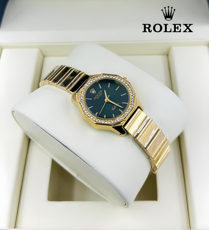 Rolex Geneve Luxury Women Watch